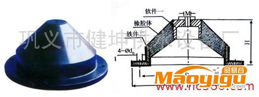 供應(yīng)廠家直供JGD-D型橡膠剪切隔振器，隔振降噪