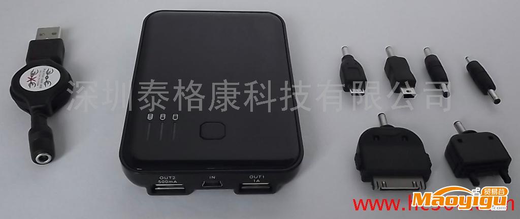 供應(yīng)深圳泰格康 商務(wù)禮品 移動(dòng)電源電池 充電寶 萬(wàn)能充