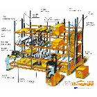 供應(yīng)深圳日邦倉(cāng)儲(chǔ)設(shè)備重量型深圳貫通式貨架，托盤(pán)貨架，機(jī)械自