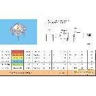 供應(yīng)永益各種顏色7.6X7.6面包食人魚(yú)LED