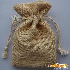 供應明道飾品黃麻布袋，環(huán)保麻布禮品袋jute