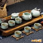 供應(yīng)熙客茶具 整套茶具 汝窯茶壺套裝 直口杯 開片 特價(jià)