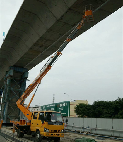 廣東白云16米登高車出租-中橋建