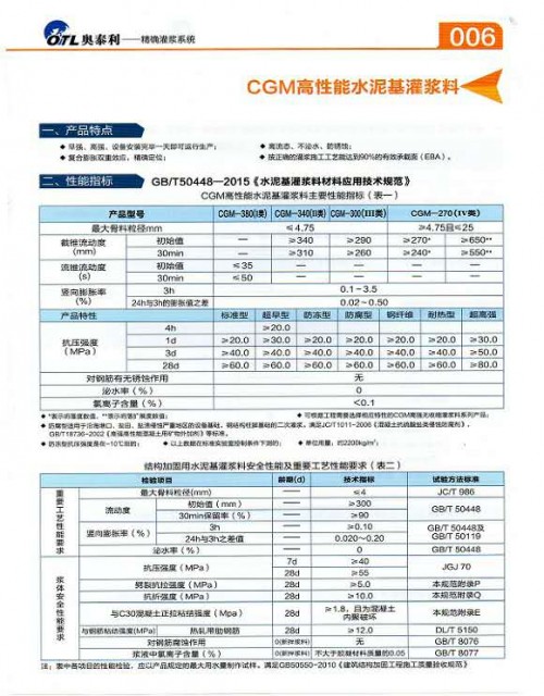 四川廣元市蒼溪C60灌漿料廠家橋梁加固